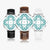 162. Hot Selling Ultra-Thin Leather Strap Quartz Watch (Silver) ONVELS
