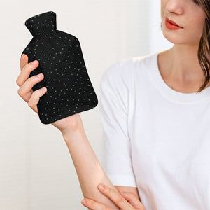 Rubber Hot Water Bottle with Cover onvels